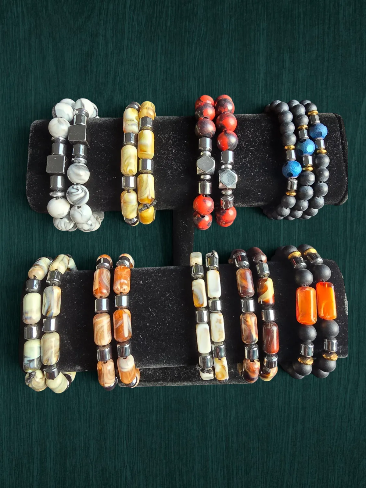 Beaded Bracelet Sets - main 1 Two-Piece Beaded Stretch Set - Image 1