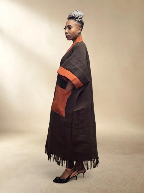 Contrast Pocket Boubou - Image 2