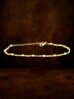 Gold-Tone Accent Anklets - Image 2