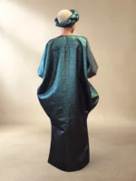 Metallic Brocade Boubou - Image 4