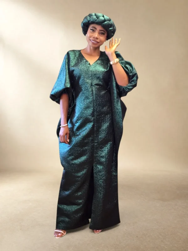 Metallic Brocade Boubou - Image 2