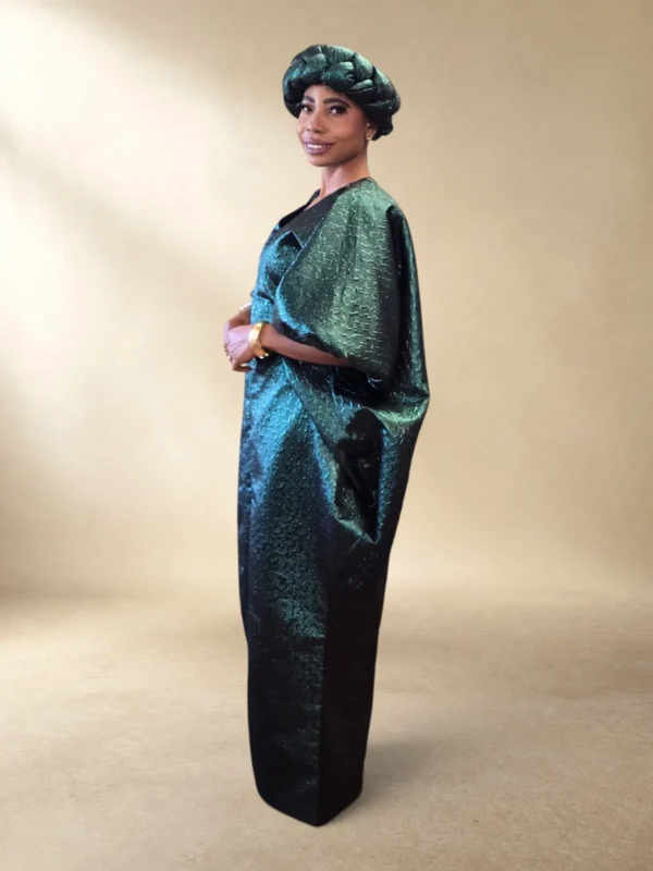 Metallic Brocade Boubou - Image 3
